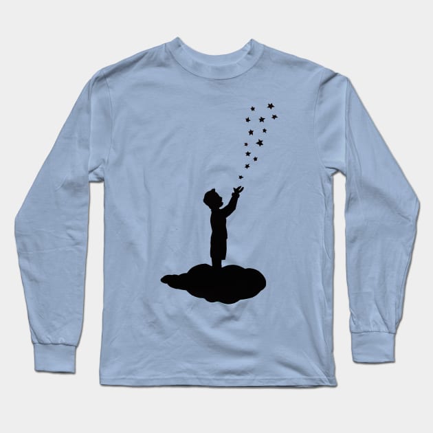 Catching the stars Long Sleeve T-Shirt by DarkoRikalo86